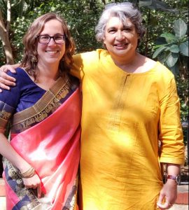 Photo of Maylen and Dr. Kalyanpur