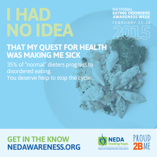 National Eating Disorders Awareness Week 2015 You Are Usd Suicide 