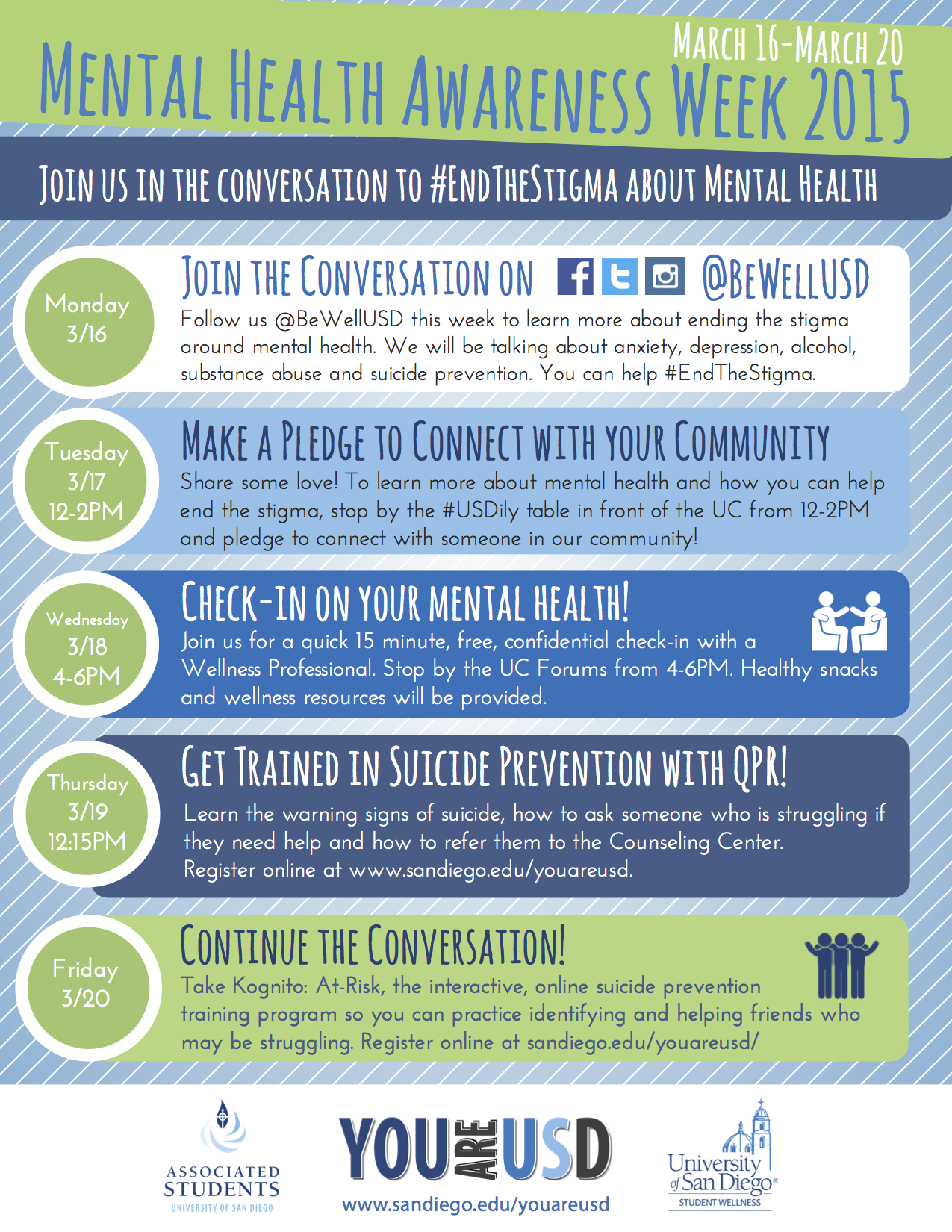 Mental Health Awareness Week 2015 Flyer