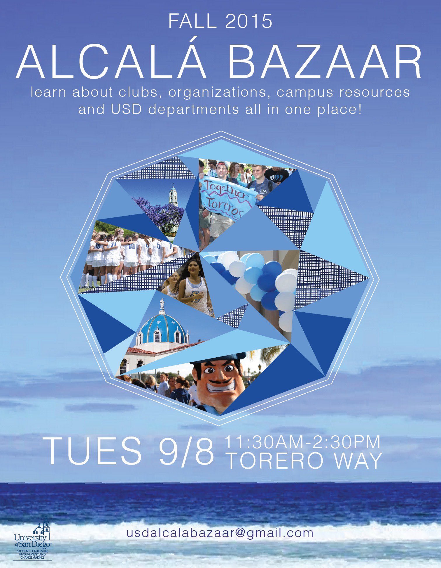 Come to the Alcala Bazaar for Fall 2015!